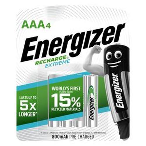 Recharge NiMH Battery AAA 1.2V Rechargeable 4 Pack - Energizer