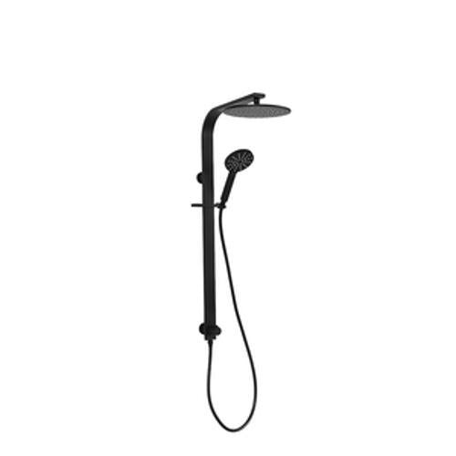 Prestigio Shower Centre Round Black - Aquatica Stream