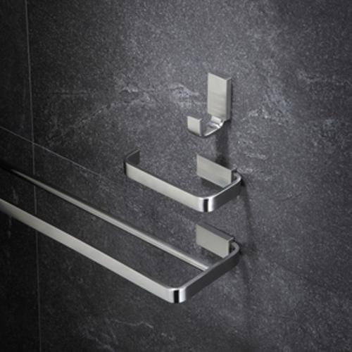 Podium Toilet Roll Holder 150 x - Heirloom 75mm Brushed Nickel POTRNBN