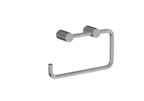 Swiss Toilet Roll Holder Brushed Stainless Steel - Plumbline