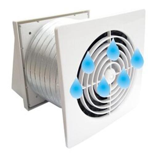 Pro Series Through Wall Fan Kit - Manrose 125mm SELV