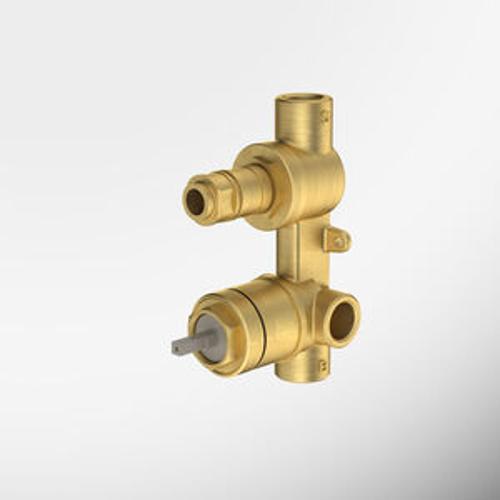 Universal Bath/Shower Mixer With Diverter Inwall Body Brass 99659 - Caroma