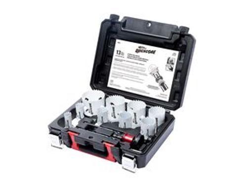 Xtreme General Hole Saw Set 20-64mm Quickcore 13 Piece - Blu-Mol
