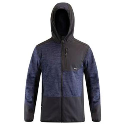 Contrast Hoodie Navy & Black - Bison 2XL 25005NBK-2XL