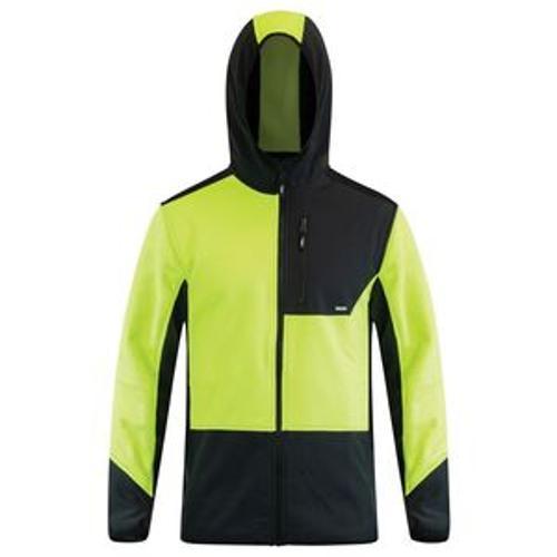 Contrast Hoodie Yellow & Black - Bison 2XL