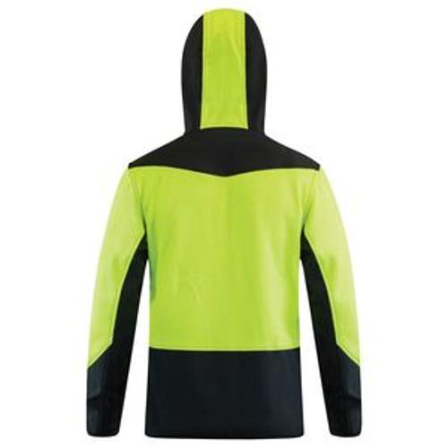 Contrast Hoodie Yellow & Black - Bison 2XL
