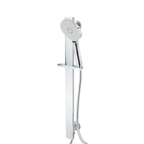 Prestigio Multi Spray Handshower Set Built-In Elbow Round Head Chrome - Aquatica