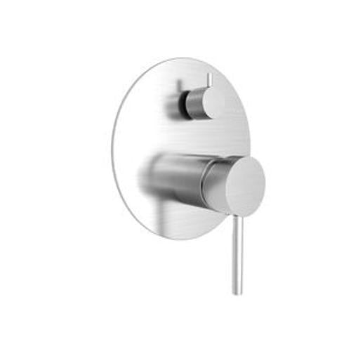Shower Divert Mixer Brushed Stainless - Pioneer