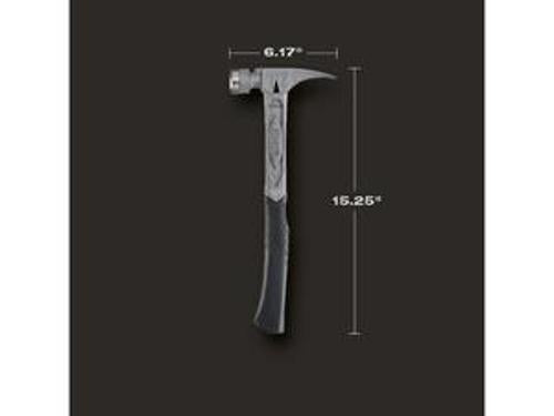 Stiletto Tibone Titanium Framing Hammer 14Oz Smooth - Milwaukee