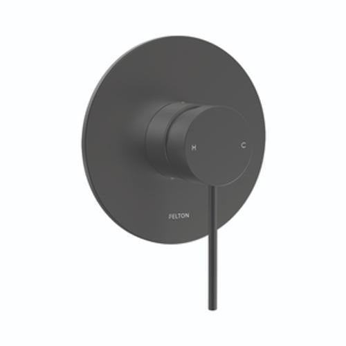 Linea Shower Mixer All Pressures - Felton 150mm Black