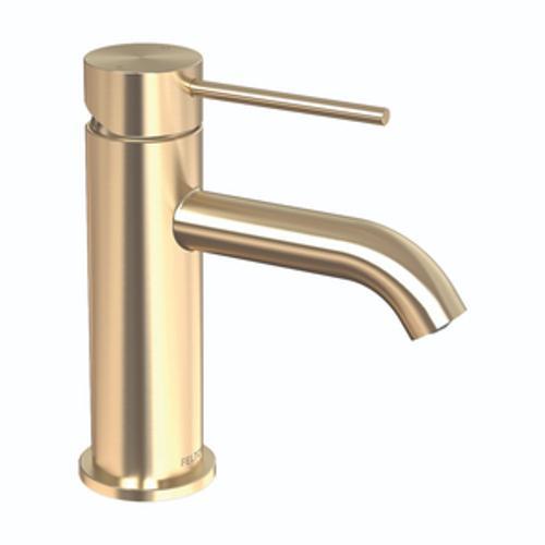 Linea Basin Mixer Brushed Gold - Felton