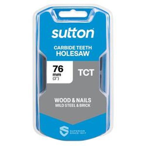 Holesaw Carbide Tipped - Sutton 76mm