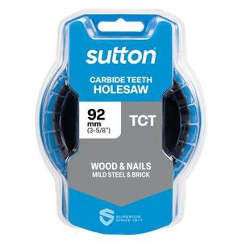 Holesaw Carbide Tipped - Sutton 92mm