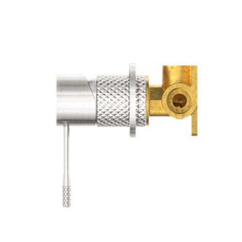 Opal Shower Mixer 60mm Plate Brushed Nickel - Nero