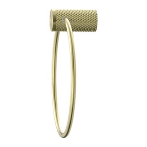 Opal Towel Ring Brushed Gold - Nero