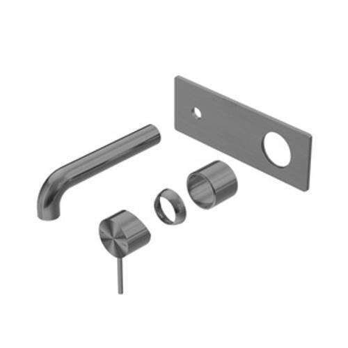 Mecca Wall Basin/Bath Mixer - Nero 120mm Trim Kit Gun Metal