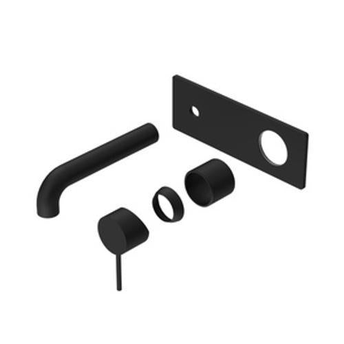 Mecca Wall Basin/Bath Mixer - Nero 185mm Trim Kit Matte Black