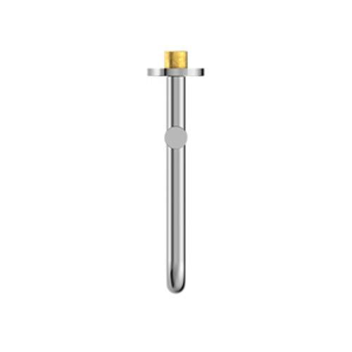 Mecca Swivel Basin/Bath Spout Wall Mounted - Nero 225mm Chrome