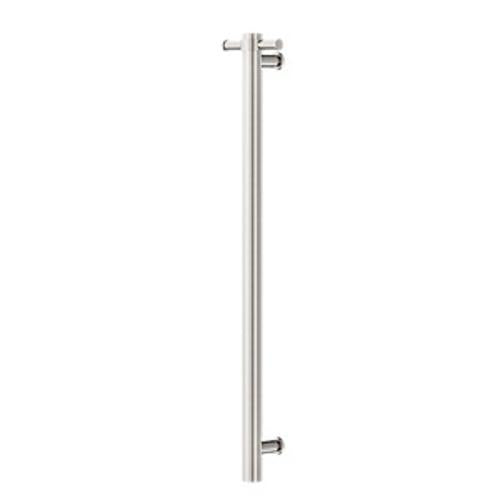 Vertical Towel Rail - Nero 900mm Brushed Nickel Non-Heated