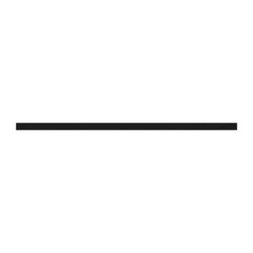 Celia Single Towel Rail - Nero 800mm Matte Black