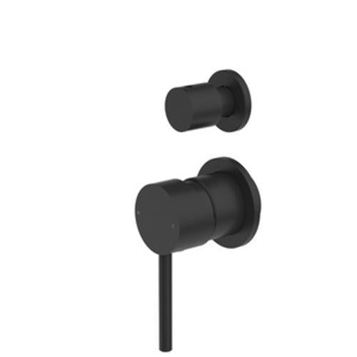 Dolce Shower Mixer With Diverter Matte Black NR250811EMB - Nero