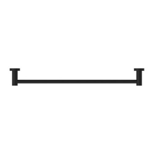 Classic Single Towel Rail - Nero 600mm Matte Black