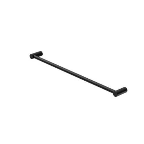 Mecca New Single Towel Rail - Nero 600mm Matte Black