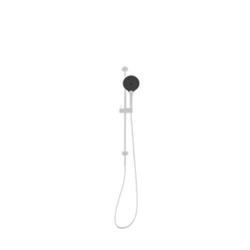 Mecca Shower Rail With Air Shower II Matte White - Nero