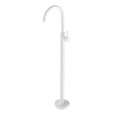 Mecca Freestanding Bath Mixer Matte White - Nero