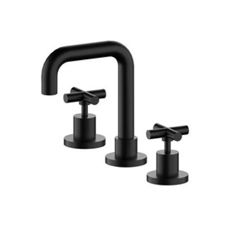 X Plus Basin Tap Set Matte Black - Nero