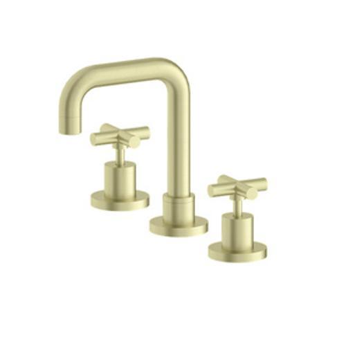 X Plus Basin Tap Set Brushed Gold - Nero