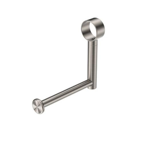 Mecca Care Add On Toilet Roll Holder Brushed Nickel - Nero