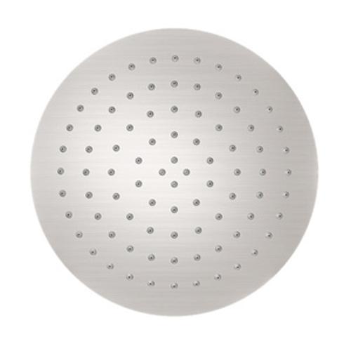 250mm Round Stainless Steel Shower Head 4 Star Rating Brushed Nickel - Nero