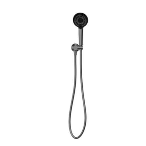 Project Round Shower On Bracket 4 Star Rating Gun Metal - Nero