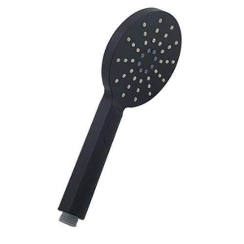 Prestigio Handshower Head Multi Spray Mains Pressure Matte Black - Aquatica