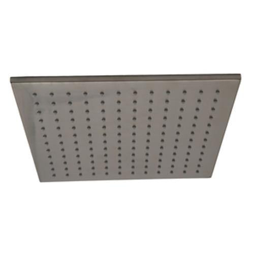 Prestigio Shower Rose Head Square Head 250 x 250mm All Pressures Brushed Nickel