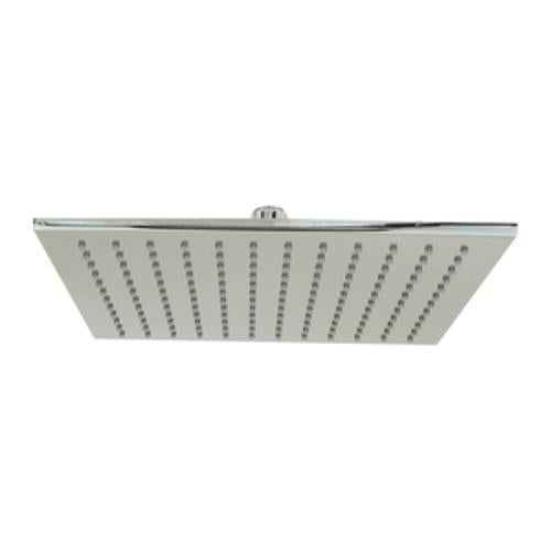 Prestigio Shower Rose Head Square Head 250 x 250mm All Pressures Chrome