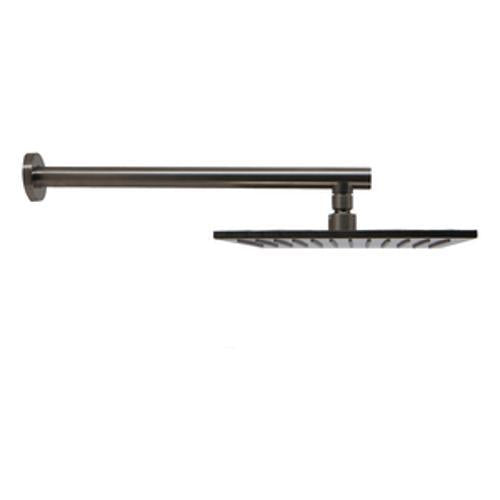 Prestigio Wall Mounted Shower Rose Square Head 250 x 250mm All Pressures Brushed
