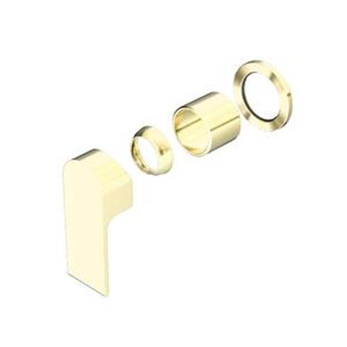 Bianca Shower Mixer Brushed Gold - Nero 60mm Plate Trim Kits Only
