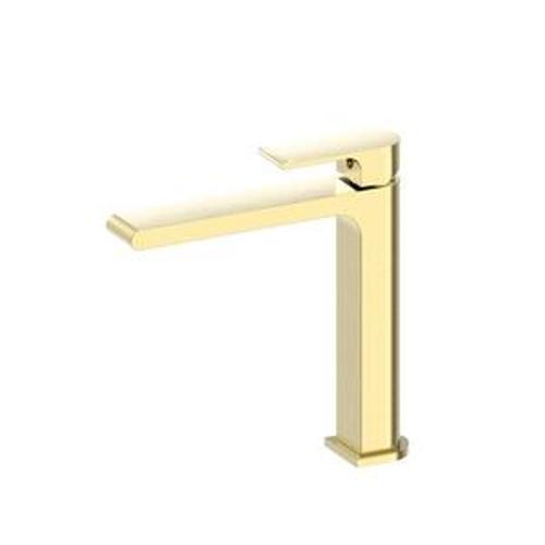 Bianca Mid Tall Basin Mixer Brushed Gold - Nero