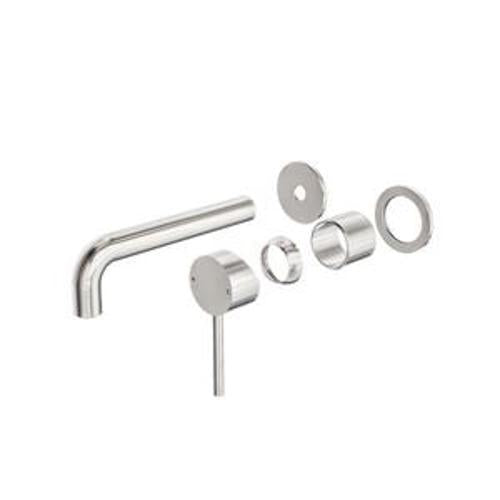 Dolce Wall Basin Bath Mixer Brushed Nickel Separate Back Plate Trim Kits Only