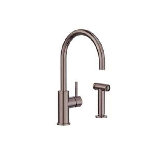 Zen Kitchen Mixer SS316L Brushed Bronze With Hand Spray - Nero