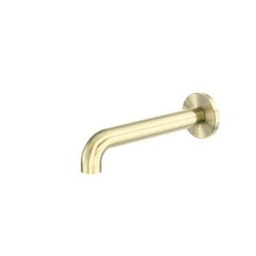 Zen Round Basin Bath Spout SS316L Brushed Gold Only - Nero 185mm