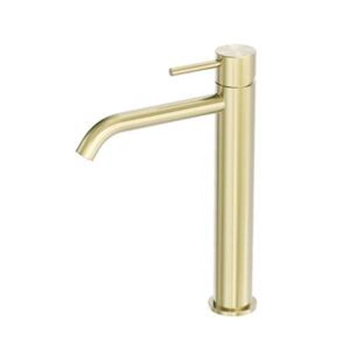 Zen Tall Basin Mixer SS316L Brushed Gold - Nero