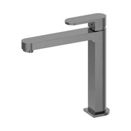 Ecco Tall Basin Mixer Gun Metal - Nero