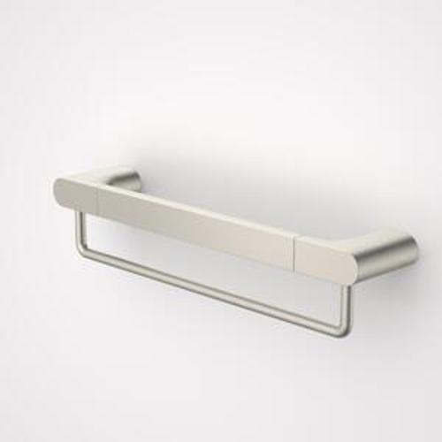 Urbane II Universal Towel Rail - Caroma 400mm Set Brushed Nickel