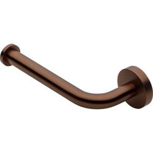 Aura Contour Toilet Roll Holder Brushed Copper - Heirloom