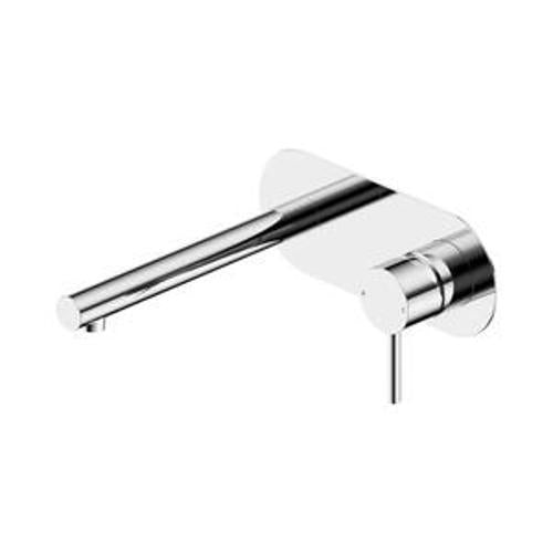 Dolce II Wall Basin/Bath Mixer Chrome - Nero