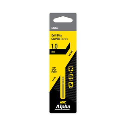 Silver Series HSS Jobber Drill Bit - Alpha 1.0mm