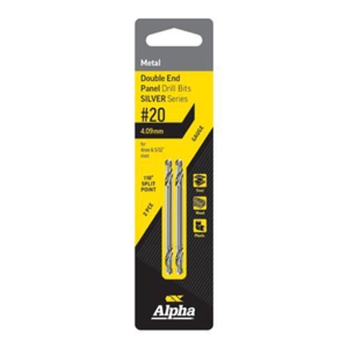Silver Series Double Ended Panel Drill - Alpha 4.1mm